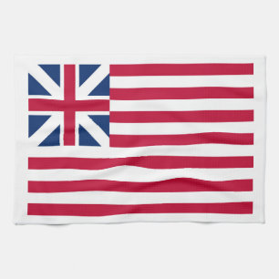 Grand Union, 1. USA-Flagge der Kolonien Geschirrtuch