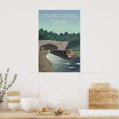 Grand Union Canal Travel Poster (Küche)