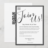 Grand Unveiling Special Event Invitation Einladung (Vorne/Hinten)