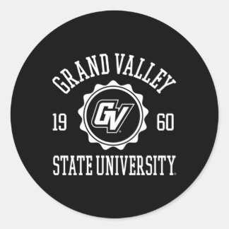 Grand Valley Staat Lakers Briefmarke Runder Aufkleber