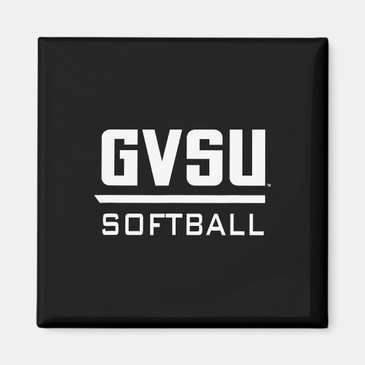 Grand Valley State University Gvsu Softll Apparel Magnet (Vorne)