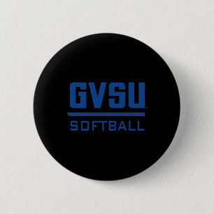 Grand Valley State University Gvsu Softll Bekleidu Button