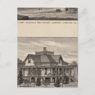 Grand View Farm, Kansas Postkarte