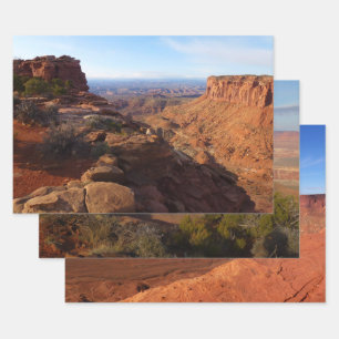Grand View Point im Canyonlands National Park Geschenkpapier Set