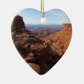 Grand View Point im Canyonlands National Park Keramik Ornament (Rechts)