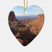Grand View Point im Canyonlands National Park Keramik Ornament (Links)
