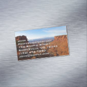 Grand View Point im Canyonlands National Park Magnetische Visitenkarte (Beispiel)