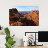 Grand View Point im Canyonlands National Park Poster (Heimbüro)