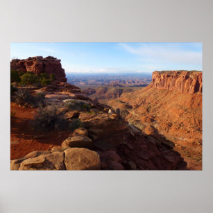 Grand View Point im Canyonlands National Park Poster