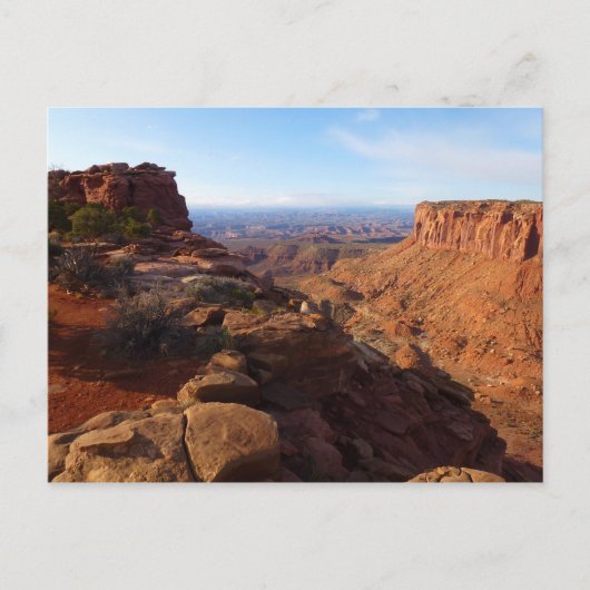 Grand View Point im Canyonlands National Park Postkarte (Vorderseite)