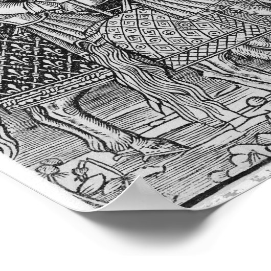 Grand Voyage de Hierusalem' Poster (Ecke)