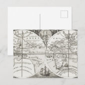 Grand Voyages Alte Antike Allgemeine Karte Welt (Vorne/Hinten)