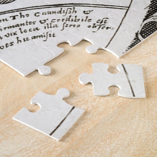 Grand Voyages Alte Antike Allgemeine Karte Welt Puzzle (Seite)