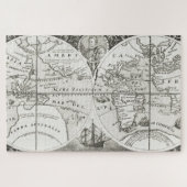 Grand Voyages Alte Antike Allgemeine Karte Welt Puzzle (Horizontal)