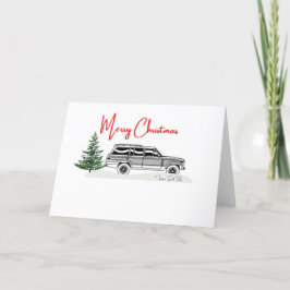 Grand Wagon Weihnachtskarte Feiertagskarte