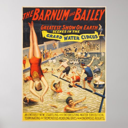 Grand Water Circus Poster (Vorne)