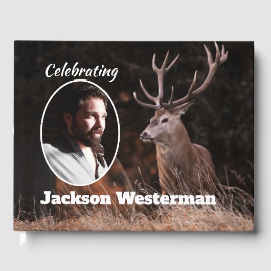 Grand White Schwanz Buck Memorial Gästebuch (Vorderseite)