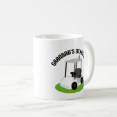 Grandad anderes Auto (Golfmobil) Kaffeetasse (VorderseiteRechts)
