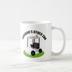 Grandad anderes Auto (Golfmobil) Kaffeetasse