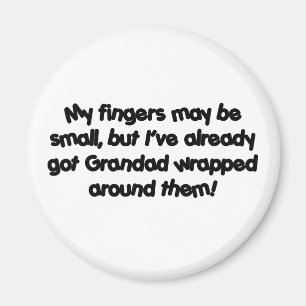 Grandad' s eingewickelt! magnet