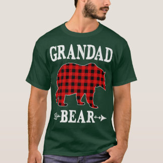 Grandad Bar Christmas Pajama Red Kariert Buffalo F T-Shirt