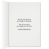 Grandad Birthday Golf (Innen (Rechts))