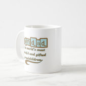 Grandad der begabten Enkelkinder Kaffeetasse (Vorderseite Links)