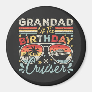 Grandad des Geburtstagskreises Magnet