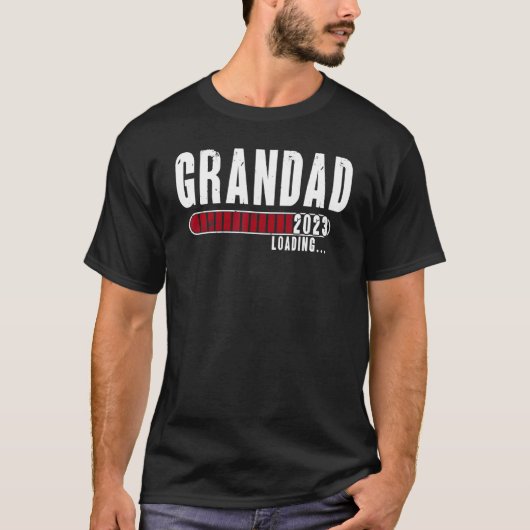 Grandad Est 2023 Erstladender Vater für T T-Shirt (Vorderseite)