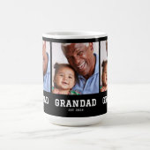 Grandad Established Bold Black 3 Photo Kaffeetasse (Mittel)