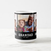 Grandad Established Bold Black 3 Photo Kaffeetasse (Mittel)