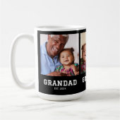 Grandad Established Bold Black 3 Photo Kaffeetasse (Links)
