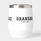 Grandad Established New Grandad Gift (Rückseite)
