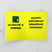 GRANDAD-GEBURTSTAGS-KARTE KARTE (Innenseite)