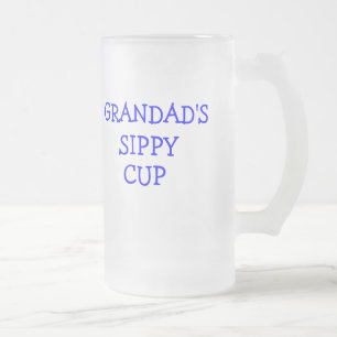 Grandad-Schlucktasse Mattglas Bierglas