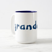 Grandad-Tasse Zweifarbige Tasse (Vorderseite Links)
