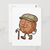 Grandad Walnut Postkarte (Vorne/Hinten)