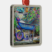 GRANDAD'S WHEELBARROW ORNAMENT AUS METALL (Rechts)