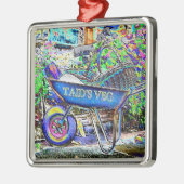 GRANDAD'S WHEELBARROW ORNAMENT AUS METALL (Links)