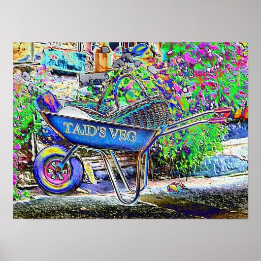 GRANDAD'S WHEELBARROW POSTER (Vorne)