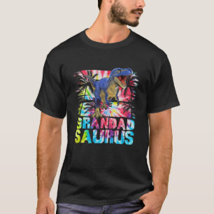 Grandadsaurus T Rex Dinosaurier Grandadsaurus Matc T-Shirt
