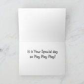 *GRANDAUGHTER* AM GEBURTSTAG VON GRANDPARENT KARTE (Innenseite)