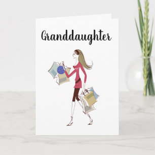 **GRANDAUGHTER** FEIERT SIE!BIRTHTAG KARTE