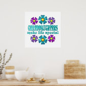 GRANDAUGHTERS MACHEN LEBEN BESONDERS POSTER (Küche)