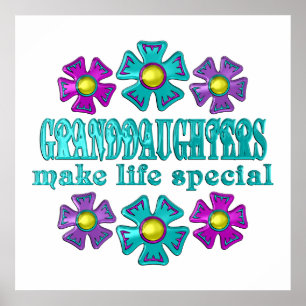 GRANDAUGHTERS MACHEN LEBEN BESONDERS POSTER