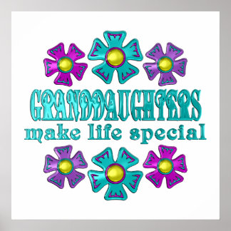 GRANDAUGHTERS MACHEN LEBEN BESONDERS POSTER