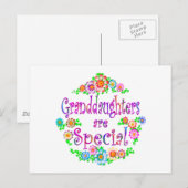 GRANDAUGHTERS sind Sonderaktionen Postkarte (Vorne/Hinten)