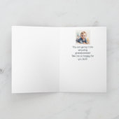 Grandbaby für Großeltern Karte (Innenseite)