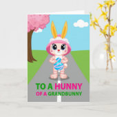 Grandbunny Springtime Egg Card Karte (Gelbe Blume)