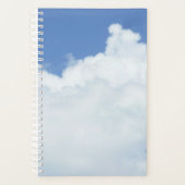 Grandchild Fluffy White Cloud Planner Planer (Vorderseite)